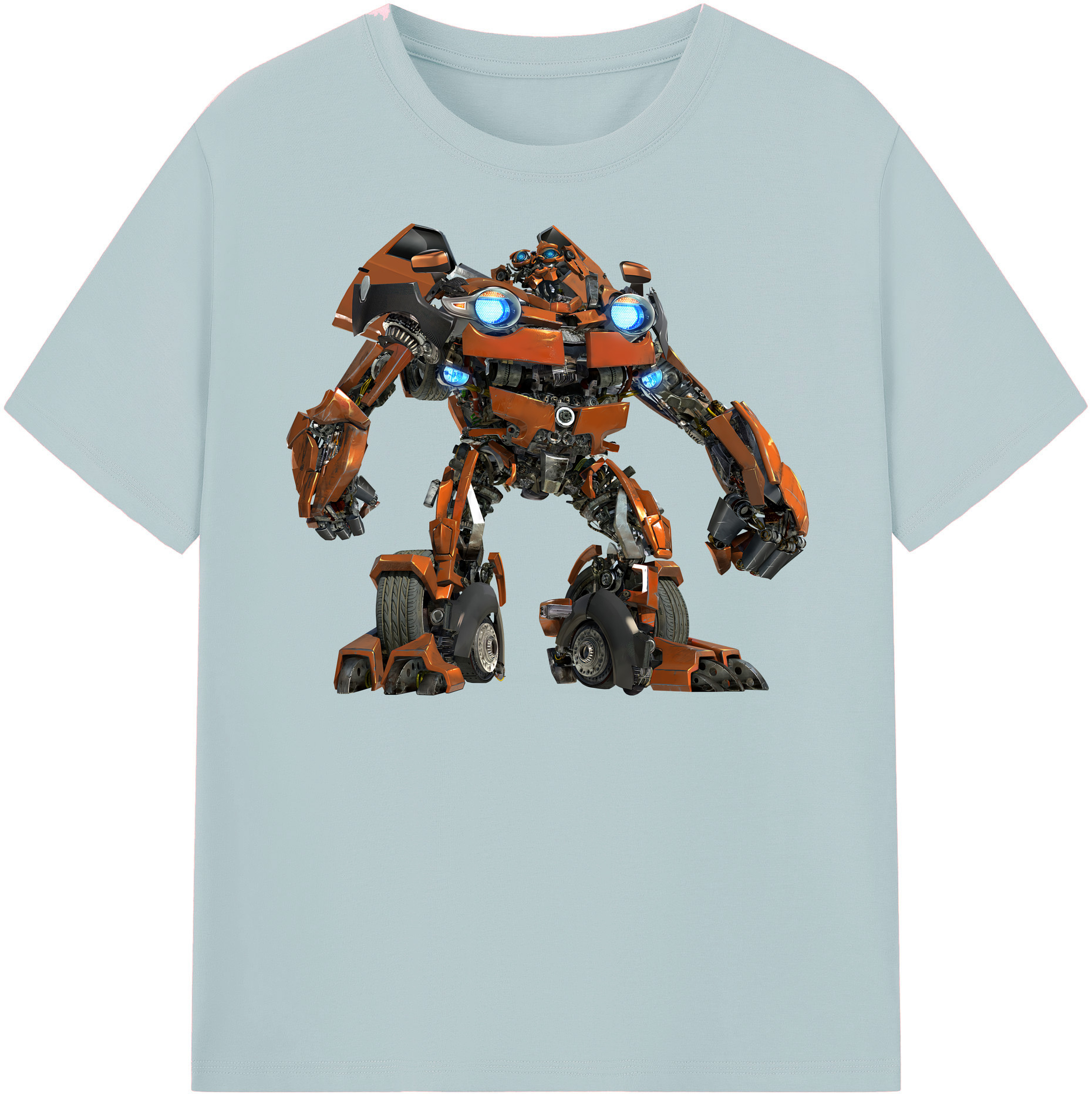 （画像用） Transformers トランスフォーマー 綿100％半袖Tシャツ（フロントプリント）